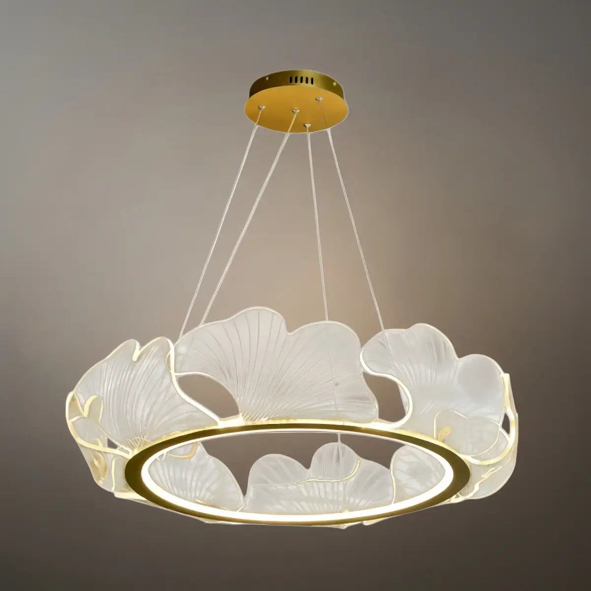 Excelis Modern Metal/Acrylic Chandelier
